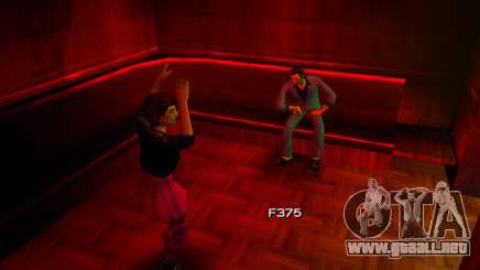 Bailarines adicionales para GTA Vice City