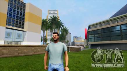 Camiseta blanca para GTA Vice City Definitive Edition