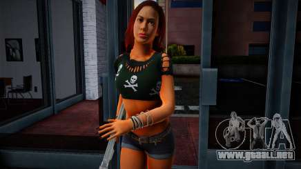 Guardaespaldas de AJ Lee para GTA San Andreas