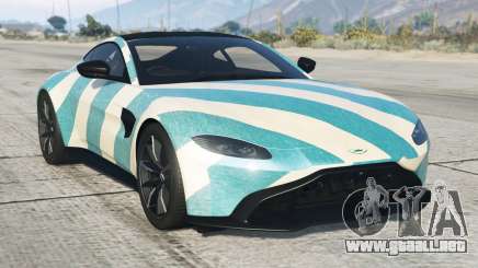 Aston Martin Vantage Tiffany Blue para GTA 5