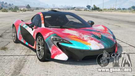 McLaren P1 Fiery Rose para GTA 5