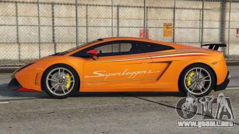 Lamborghini Gallardo Deep Saffron