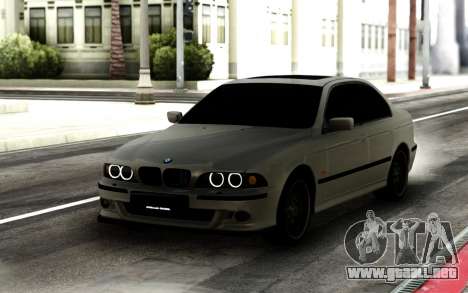BMW E39 5-er Silver para GTA San Andreas