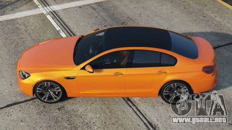 BMW M6 (F06) Princeton Orange