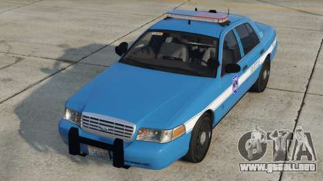 Ford Crown Victoria Police Bondi Blue [Add-On]