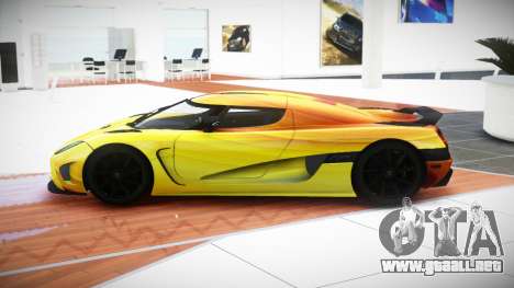 Koenigsegg Agera SX S4 para GTA 4