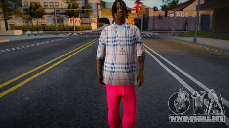 [REL] Burberry shirt nigger by NUKA para GTA San Andreas