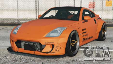 Nissan 350Z Vivid Tangelo