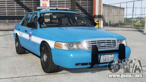 Ford Crown Victoria Police Bondi Blue [Add-On]