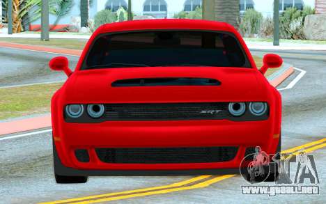 Dodge Challenger SRT Hellcat 2022 para GTA San Andreas