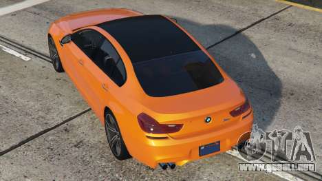 BMW M6 (F06) Princeton Orange