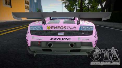 2012 Lamborghini Gallardo LP 560-4 GT3 Itasha para GTA San Andreas