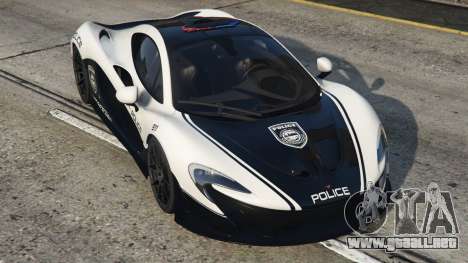 McLaren P1 Hot Pursuit Police