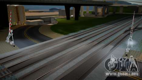 Railroad Crossing Mod Slovakia v7 para GTA San Andreas