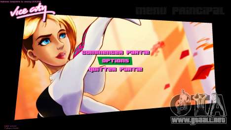 Spider-Gwen Background para GTA Vice City