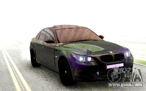 BMW M6 E60 Black para GTA San Andreas
