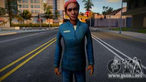 Half-Life 2 Citizens Female v3 para GTA San Andreas