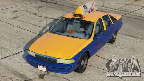 Chevrolet Caprice Taxi Mustard