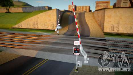Railroad Crossing Mod Slovakia v7 para GTA San Andreas