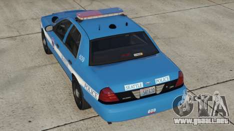 Ford Crown Victoria Police Bondi Blue [Add-On]