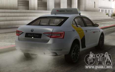 Skoda Superb Yandex Taxi para GTA San Andreas