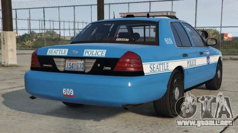 Ford Crown Victoria Police Bondi Blue [Add-On]