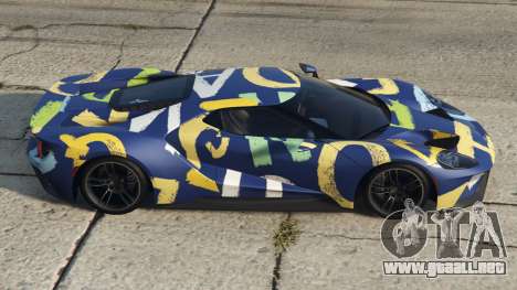 Ford GT Yale Blue