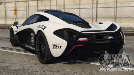 McLaren P1 Hot Pursuit Police