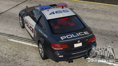 BMW M3 (E92) Seacrest County Police