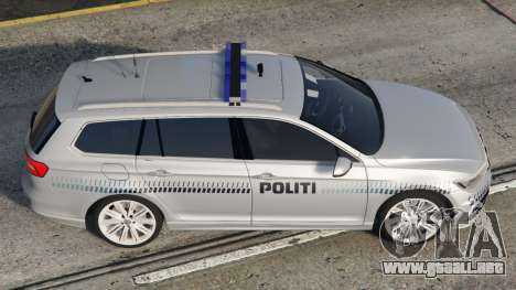 Volkswagen Passat Danish Police