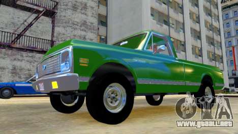 Chevrolet C-10 1972 Pick Up para GTA 4