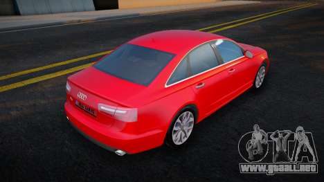 Audi A6 2012 Galim para GTA San Andreas