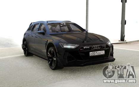 Audi RS6 Avant 2020 DTM para GTA San Andreas