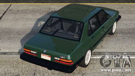 BMW M5 (E28) Everglade