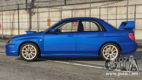 Subaru Impreza WRX STi (GDB) Spanish Sky Blue