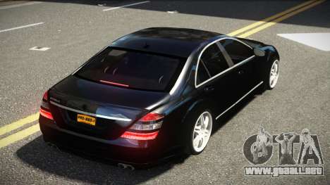 Mercedes-Benz S-Class W221 Brabus V2.1 para GTA 4