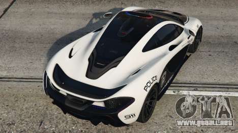 McLaren P1 Hot Pursuit Police