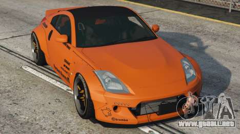 Nissan 350Z Vivid Tangelo