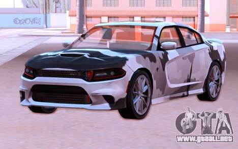 Dodge Charger SRT Hellcat Military para GTA San Andreas