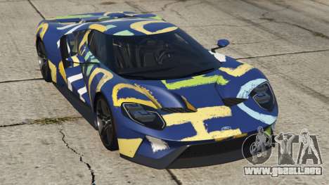 Ford GT Yale Blue