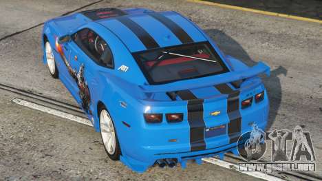 Chevrolet Camaro Vivid Cerulean