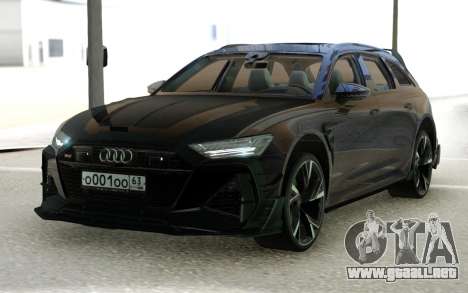 Audi RS6 Avant 2020 DTM para GTA San Andreas