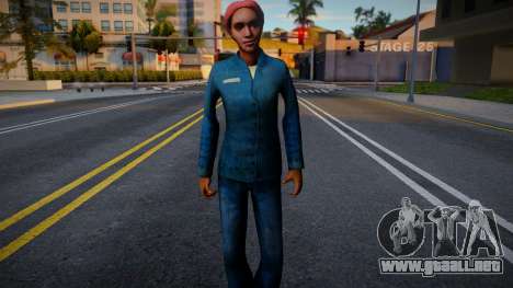 Half-Life 2 Citizens Female v3 para GTA San Andreas