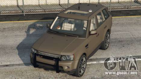 Range Rover Sport Unmarked Police