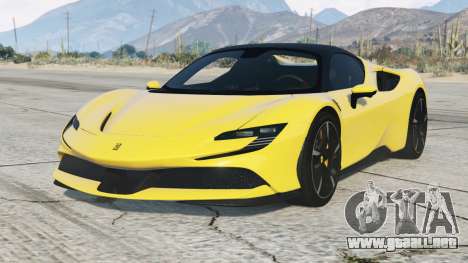 Ferrari SF90 Banana Yellow