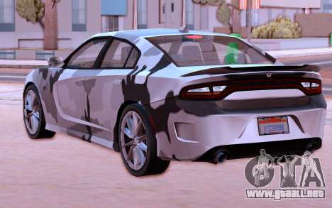 Dodge Charger SRT Hellcat Military para GTA San Andreas