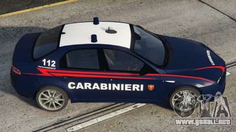 Alfa Romeo 159 Carabinieri (939A) Oxford Blue