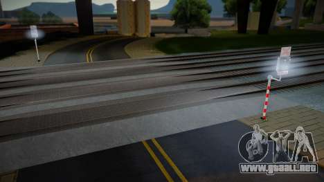 Railroad Crossing Mod Slovakia v27 para GTA San Andreas