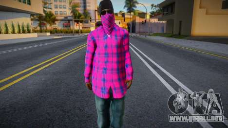 REL Ballas3 by Scofield para GTA San Andreas