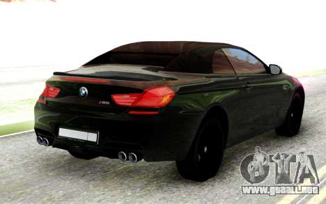 BMW M6 F06 Black Rims para GTA San Andreas